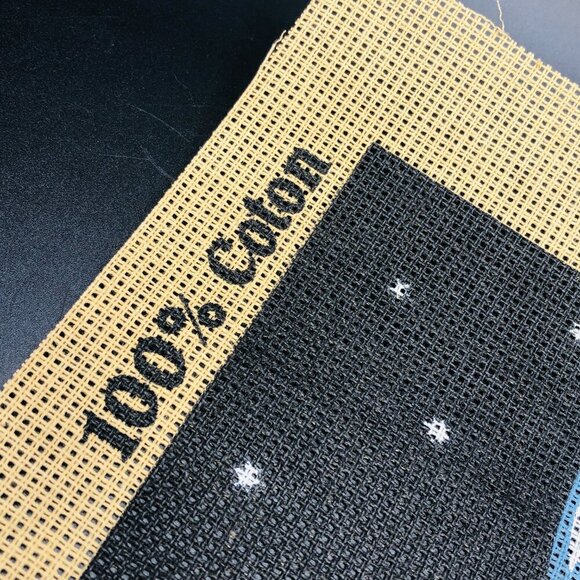 80s Pierrot Love UNUSED Needlepoint Canvas Richart Canada Michel Oks Novelty - Picture 8 of 11